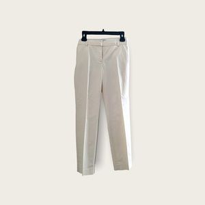 J Crew cream "Cafe Capri" pants Size 8